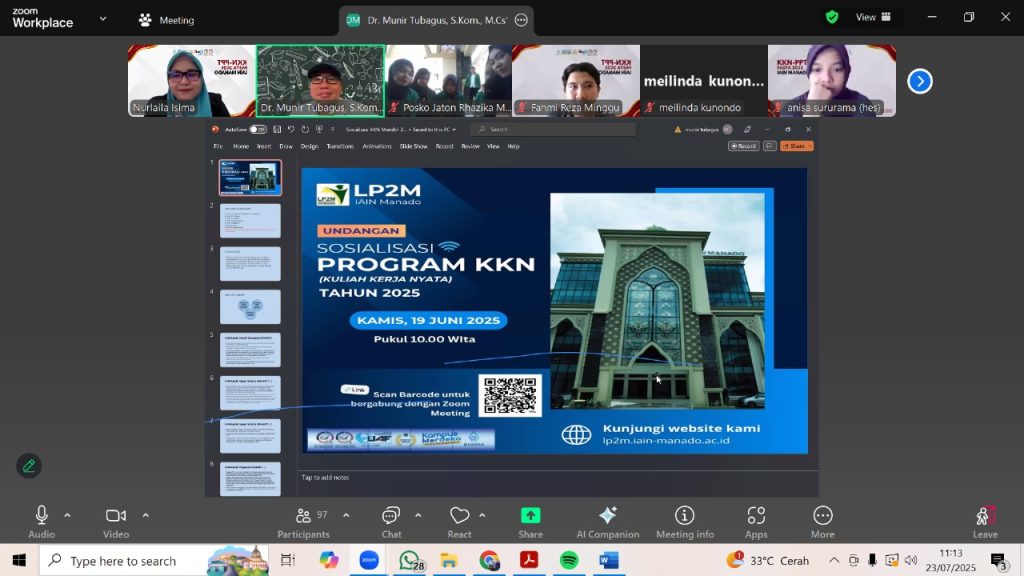 PEMBEKALAN KKN MAHASISWA PROGRAM STUDI HUKUM KELUARGA BERJALAN LANCAR